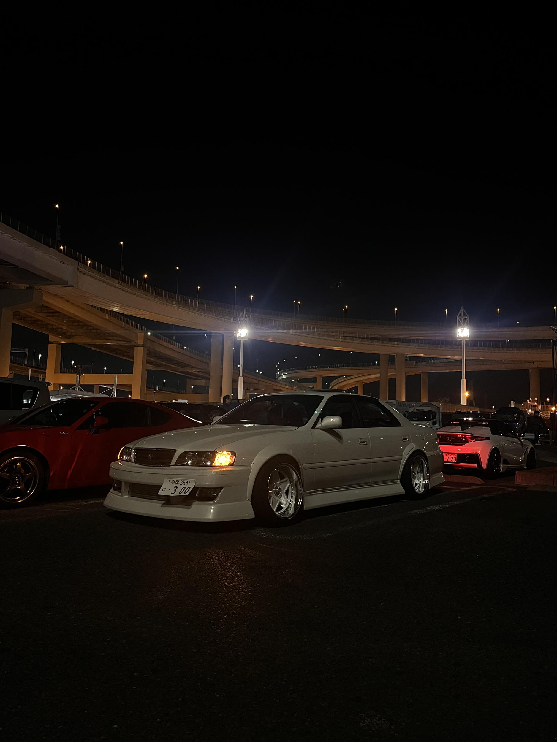 JDM lineup at Daikoku